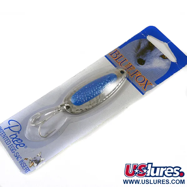   Blue Fox Pixee , 1/2oz Nickel / Blue fishing spoon #1331