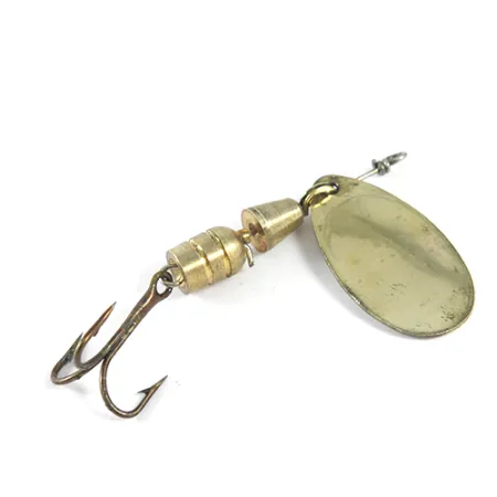 Vintage Mepps Aglia 2, 3/16oz Brass spinning lure #1342
