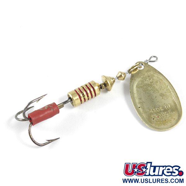 Vintage   Mepps Aglia 3, 1/4oz Brass spinning lure #1343