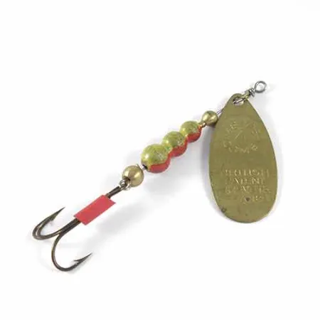 Vintage Mepps Comet 4, 2/5oz Brass spinning lure #1344