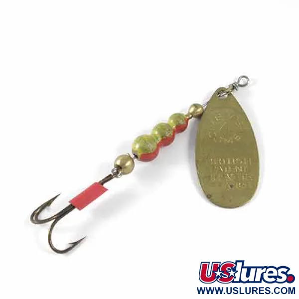 Vintage   Mepps Comet 4, 2/5oz Brass spinning lure #1344