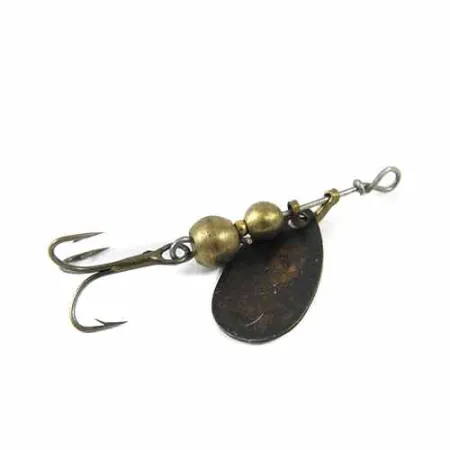 Vintage Mepps Aglia 0, 1/16oz Black spinning lure #1355