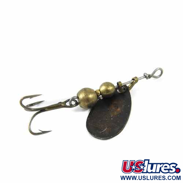 Vintage   Mepps Aglia 0, 1/16oz Black spinning lure #1355