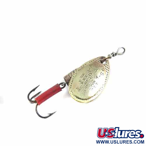 Vintage   Mepps Aglia 1, 1/8oz Brass spinning lure #1356