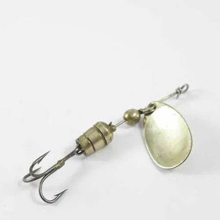 Vintage Mepps Aglia 1, 1/8oz Brass spinning lure #1357