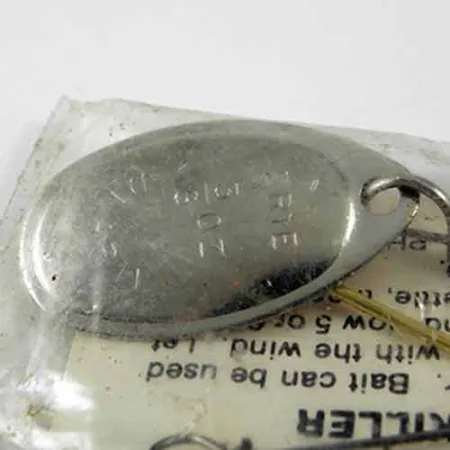 Erie Dearie Walleye Killer, 1/3oz Nickel spinning lure #1360