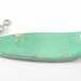 Vintage  Luhr Jensen Krocodile Die #3, 1/2oz Green fishing spoon #1368