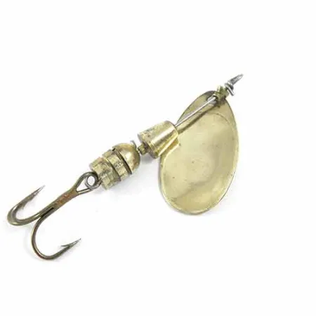 Vintage Mepps Aglia 2, 3/16oz Brass spinning lure #1372