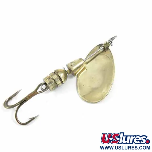 Vintage   Mepps Aglia 2, 3/16oz Brass spinning lure #1372
