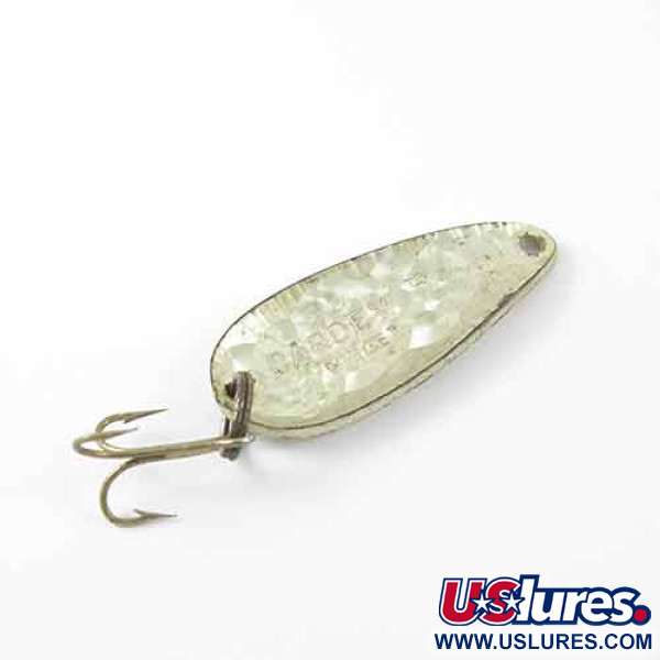 Vintage  Eppinger Dardevle Midget, 3/16oz Crystal Silver  fishing spoon #1378