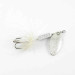 Vintage  Yakima Bait Worden’s Original Rooster Tail, 3/32oz Nickel / White spinning lure #1382