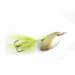 Vintage  Yakima Bait Worden’s Original Rooster Tail, 3/32oz Brass / Fluorescent Green spinning lure #1383