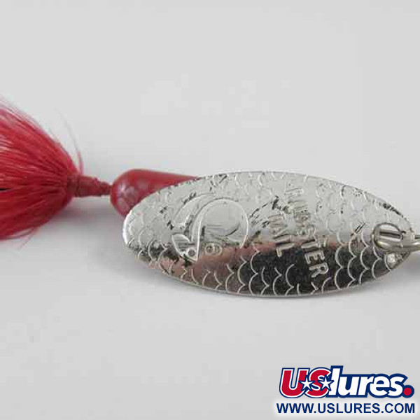 Vintage  Yakima Bait Worden’s Original Rooster Tail, 3/16oz Brass / Red spinning lure #1387