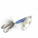 Vintage  Yakima Bait Worden’s Original Rooster Tail 6, 1/2oz Silver / Blue spinning lure #1393