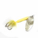 Vintage  Yakima Bait Worden’s Original Rooster Tail 6, 1/2oz Nickel / Yellow spinning lure #1395