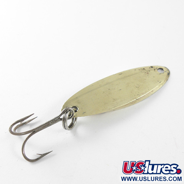 Vintage  Weber MrChamp, 1/2oz Brass fishing spoon #1401
