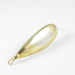 Vintage   Weedless Johnson Silver Minnow, 2/5oz Gold (24-carat Gold plated) fishing spoon #1413