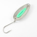 Vintage    Blue Fox Pixee , 3/4oz Nickel / Green fishing spoon #1424