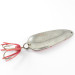 Vintage  Eppinger Dardevle Dardevlet , 3/4oz Red / White / Nickel fishing spoon #1431