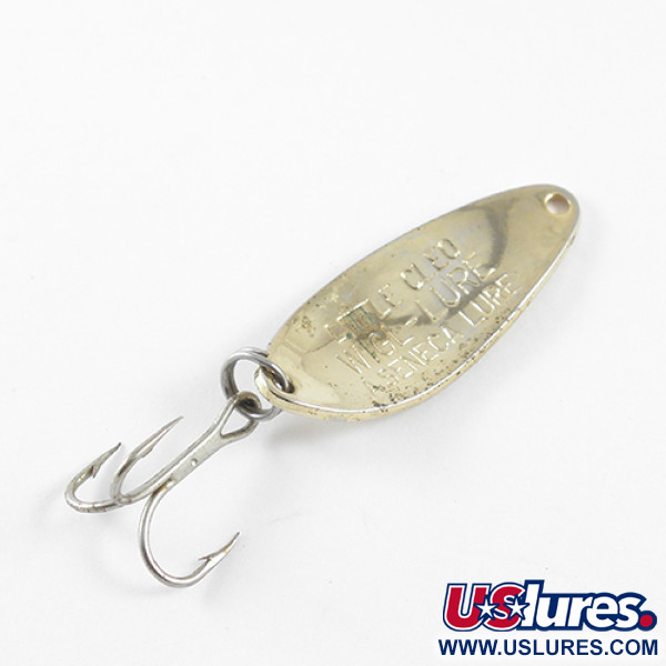 Vintage  Seneca Little Cleo, 1/4oz Gold fishing spoon #1435