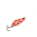 Vintage  Eppinger Dardevle Lildevle, 1/8oz Fluorescent Pink / Black / Nickel fishing spoon #1439