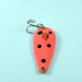 Vintage  Eppinger Dardevle Spinnie, 1/3oz Fluorescent Orange / Nickel fishing spoon #1452