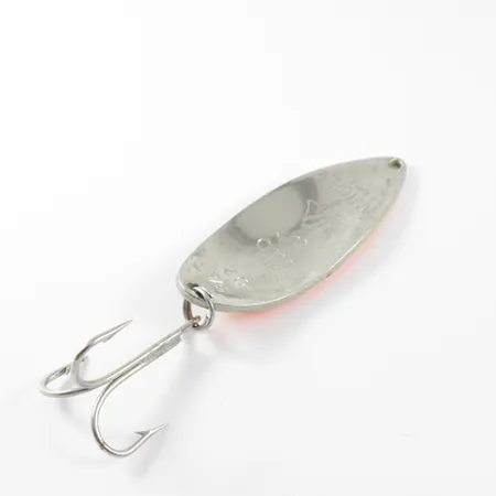 Vintage Seneca Little Cleo (Hula Girl), 3/4oz Fire Tiger / Nickel fishing spoon #1454