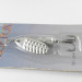   Blue Fox Whisper 1, 1/8oz Silver spinning lure #1459