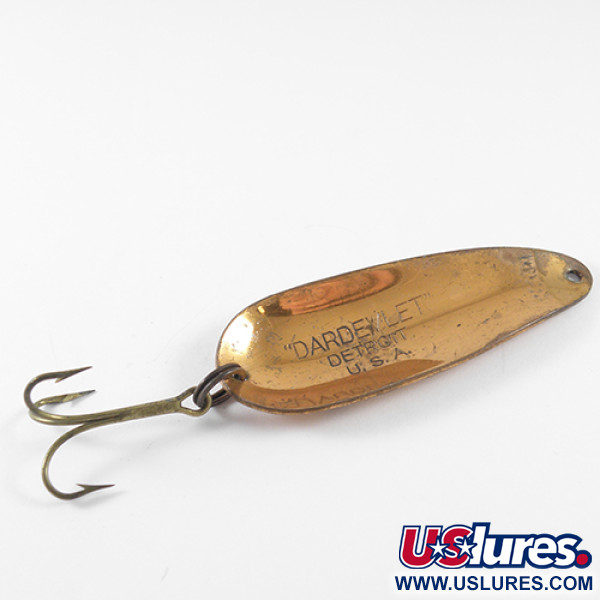 Vintage  Eppinger Dardevle Dardevlet , 3/4oz Copper fishing spoon #1480