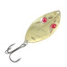 Vintage  Hofschneider Red Eye Wiggler​ , 3/4oz Brass fishing spoon #1481