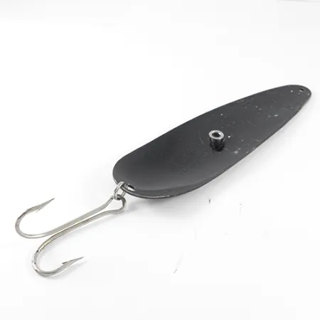 Vintage Eppinger Dardevle Trolldevle, 1 1/3oz Black / Glitter fishing spoon #1498