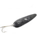 Vintage  Eppinger Dardevle Trolldevle, 1 1/3oz Black / Glitter fishing spoon #1498