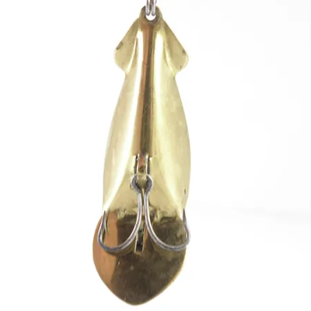 Vintage Buck Perry spoonplug, 1/4oz Brass fishing spoon #1500