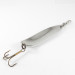  Luhr Jensen Krocodile , 1oz Nickel / Red fishing spoon #1509