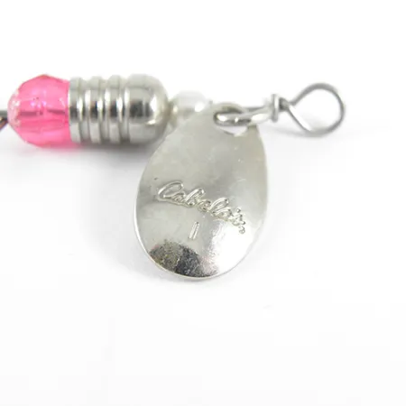 Vintage Cabela's 1, 3/32oz Nickel spinning lure #1540