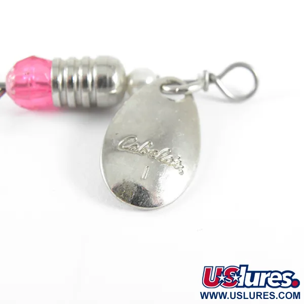 Vintage Cabela's 1, 3/32oz Nickel spinning lure #1540