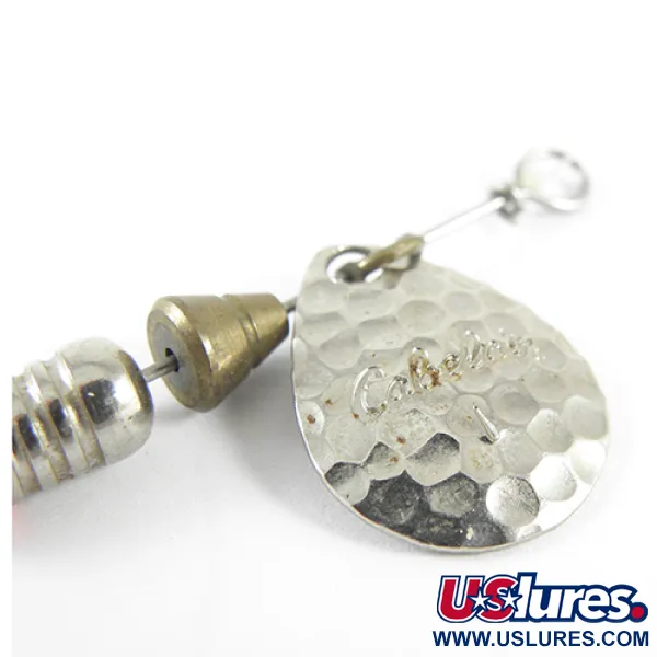 Vintage Cabela's 1, 1/8oz Nickel spinning lure #1541