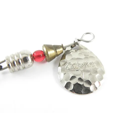 Vintage Cabela's 1, 1/8oz Nickel spinning lure #1542