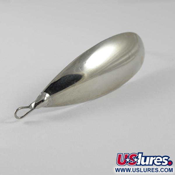 Vintage   Johnson Silver Minnow, 3/4oz Silver  fishing spoon #1557