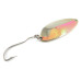 Vintage  Seneca Little Cleo (Hula Girl), 1/2oz Nickel / Rainbow fishing spoon #1558