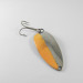 Vintage  Seneca Little Cleo (Hula Girl), 1/2oz Nickel / Orange fishing spoon #1562