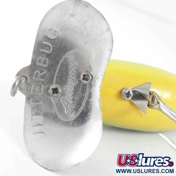 Vintage   Fred Arbogast Jitterbug , 1/3oz Frog (Green) fishing lure #1564