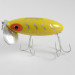 Vintage   Fred Arbogast Jitterbug , 1/2oz Yellow fishing lure #1582