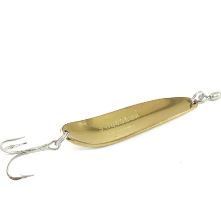 Luhr Jensen Krocodile, 1oz Orange / Gold fishing spoon #1586