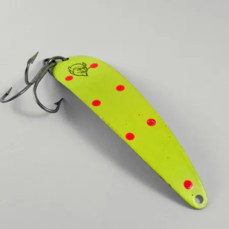 Vintage Other King Flutter Devle 3200, 1/3oz Fluorescent Yellow / Nickel #1591