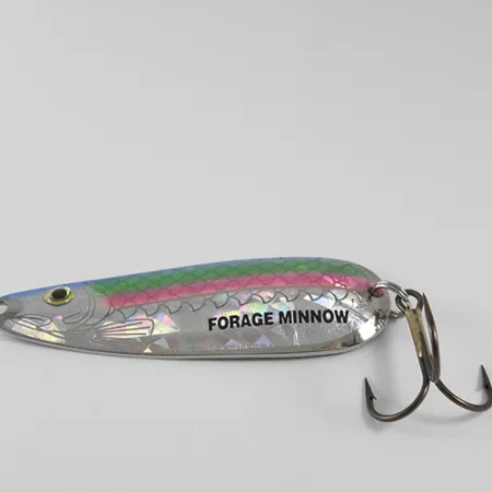 Vintage Northland Forage Minnow, 3/4oz Rainbow Trout fishing spoon #1594