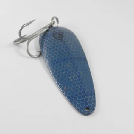 Vintage Eppinger Dardevle, 1oz Blue / Nickel fishing spoon #1596