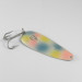 Vintage  Eppinger Dardevle, 1oz Pearl (Rainbow Pearl / Nickel) fishing spoon #1597