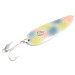 Vintage  Eppinger Dardevle, 1oz Pearl (Rainbow Pearl / Nickel) fishing spoon #1597
