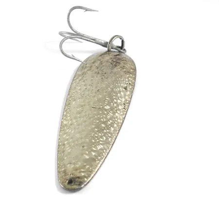 Vintage Eppinger Dardevle, 1oz Crystal (Silver Scale)  fishing spoon #1605